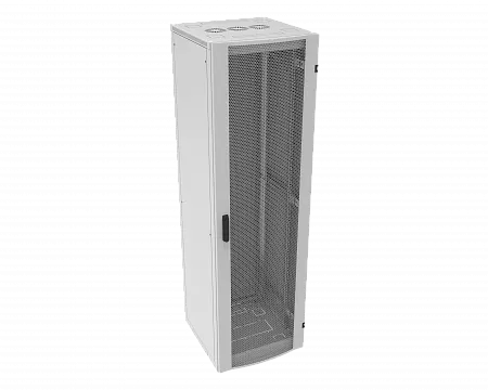 Шкаф телекоммуникационный напольный МИКсистем серия ECO+ 19" 36U 600*600 дверь перфорация серый