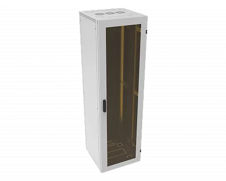Шкаф телекоммуникационный напольный МИКсистем серия ECO+ 19" 36U 600*600 дверь стекло серый