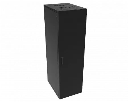 Шкаф телекоммуникационный напольный МИКсистем серия ECO+ 19" 36U 600*800 дверь металл черный